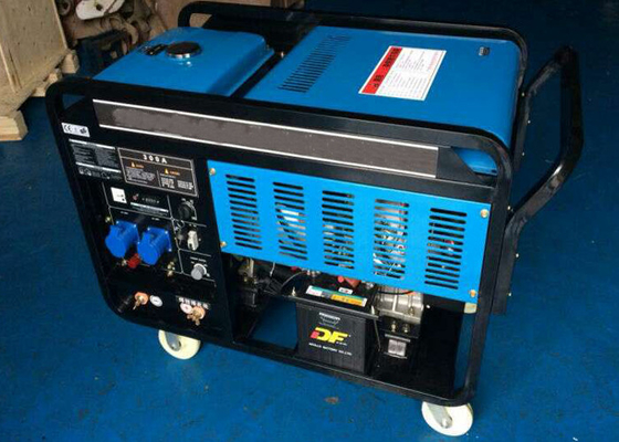 300A generatore diesel portatile blu del livello sonoro 70dB con lo schermo LCD