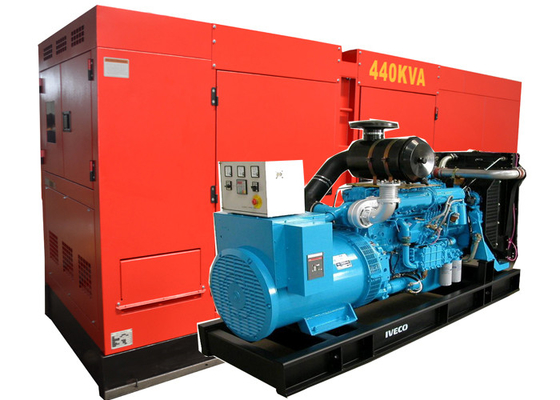 50HZ / 60HZ Euro Generatori a gas portatili di potenza massima in standby 440kva