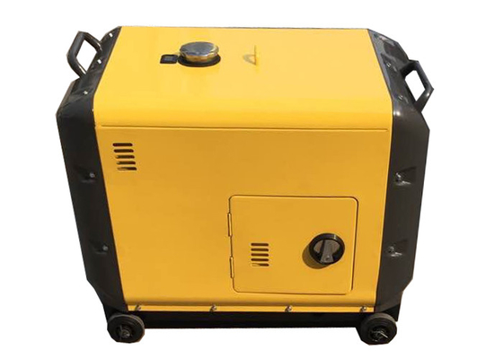 CE giallo dei piccoli generatori portatili della generazione di 5.5kva Electric Power