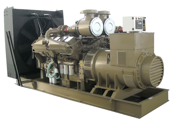 tipo silenzioso stazione elettrica KTA50-GS8 del generatore diesel di 1500KVA Cummins