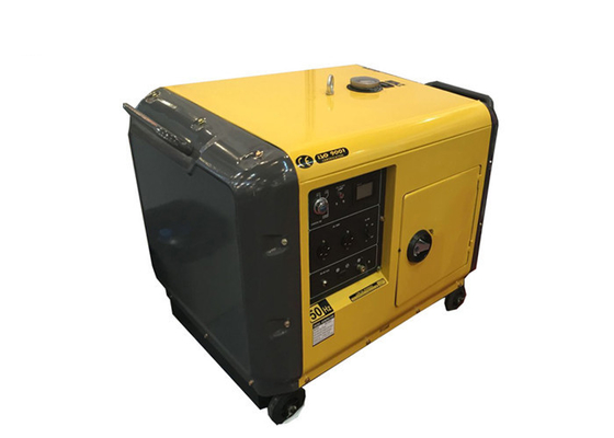 Piccolo generatore diesel di emergenza, generatore elettrico del portatile di quiete di inizio 6kva