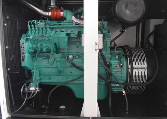 generatore standby diesel di colore bianco 220kva/generatore diesel silenzioso insonorizzato