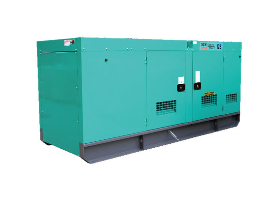 Generatore diesel silenzioso elettrico stridente elettrico AC 3 Phase Prime Power 100 Kw