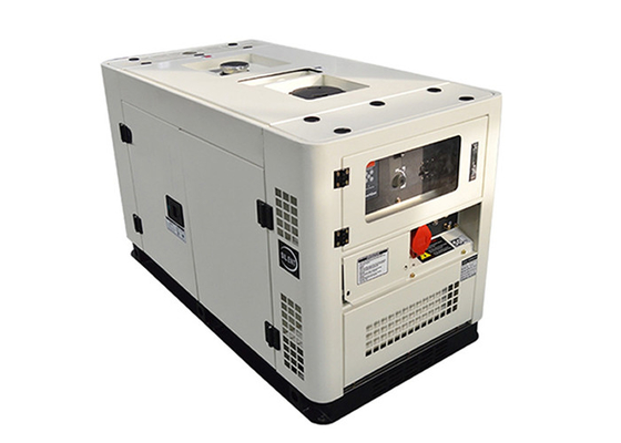 Generatore di energia diesel portatile raffreddato ad aria da 10 KVA Genset insonorizzato