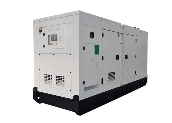 A basso rumore raffreddato ad acqua diesel silenzioso del generatore 320kW 400KVA di Iveco di colore bianco