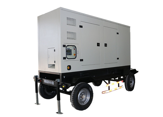 100KVA generatore locativo mobile del generatore montato rimorchio di 3 fasi con cavo