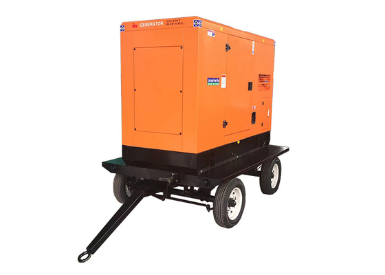 I generatori diesel mobili di potere 80kw 100kva Cummins, rimorchio hanno montato il generatore