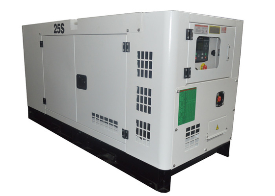 25KVA generatore silenzioso eccellente trifase raffreddato ad acqua, gruppo elettrogeno diesel