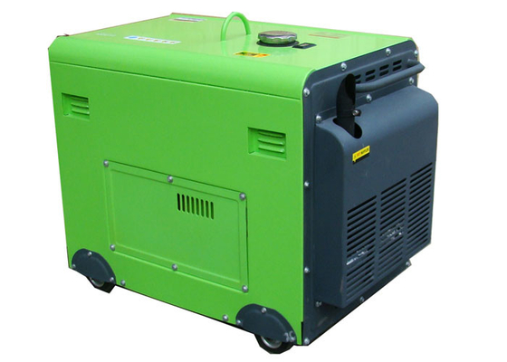 piccoli generatori portatili silenziosi eccellenti 5KW con l'inizio elettrico diesel 186FAE