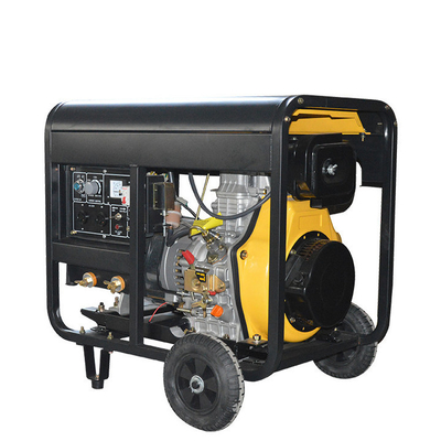 Generatore di corrente portatile del diesel dei generatori di inizio della mano della struttura aperta piccolo