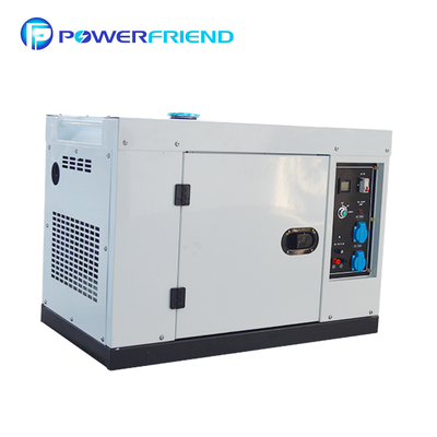 Generatori di corrente portatili bianchi 4.5KW 5KVA del generatore di CA di monofase Diretto-iniettati