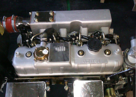 Marca 20kva di ISUZU ai generatori mechnical del governatore dei motori diesel di rendimento elevato del cilindro 40kva 4