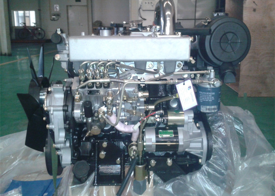 Marca 20kva di ISUZU ai generatori mechnical del governatore dei motori diesel di rendimento elevato del cilindro 40kva 4