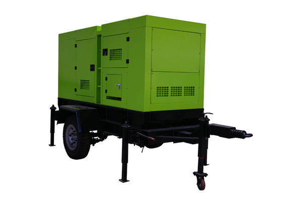 Generatore di corrente elettrico di Lovol del RIMORCHIO mobile con la ruota 25kva a 183kva