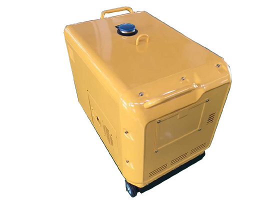 6kva piccoli generatori portatili gialli Genset elettrico 3000rpm 3600rpm