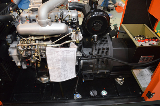 inizio automatico diesel 220/380V del motore 4JB1TA di 35KW Genset ISUZU 8 ore di carico