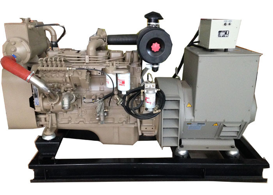 Motore diesel del generatore 4BTA3.9-GM65 della barca di certificazione 64kw di CCS