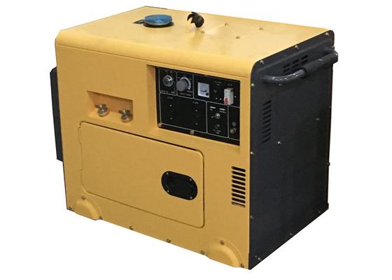 insonorizzato mobile di piccolo dei generatori 230A del saldatore giallo elettrico portatile di inizio