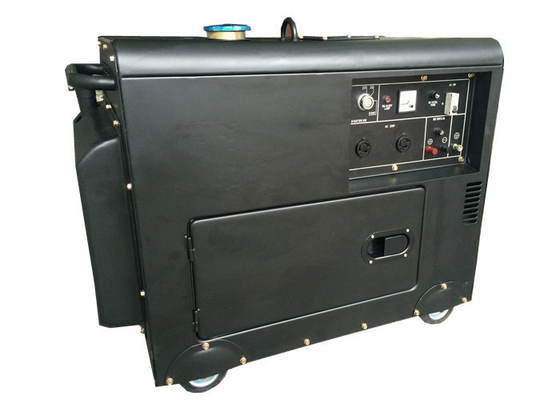 L'aria ha raffreddato i piccoli generatori diesel 5kva/generatore silenzioso portatile per residenziale