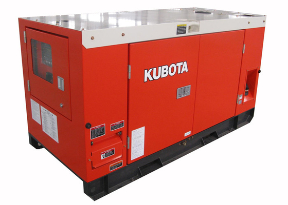 Gruppo elettrogeno diesel del Giappone Kubota di origine, generatore elettrico ultra silenzioso del diesel di inizio