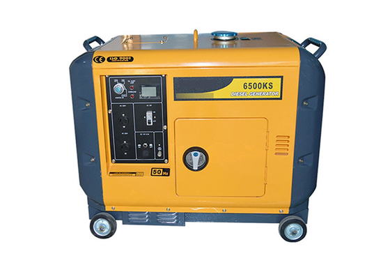 Piccoli generatori portatili silenziosi eccellenti, generatore diesel portatile di 5kva 5000w
