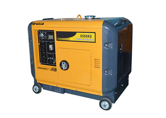Piccoli generatori portatili silenziosi eccellenti, generatore diesel portatile di 5kva 5000w