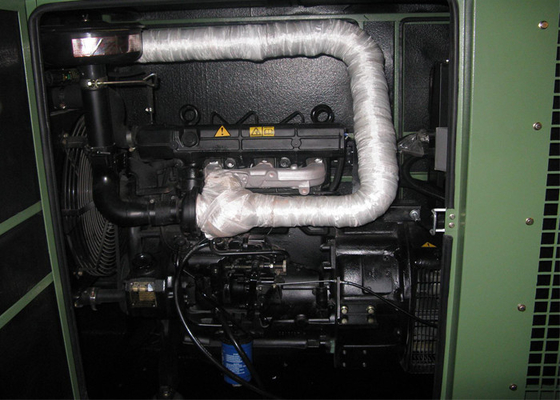 tipo diesel baldacchino dell'alternatore SDMO di Stamford del generatore di 80kva Perkins insonorizzato