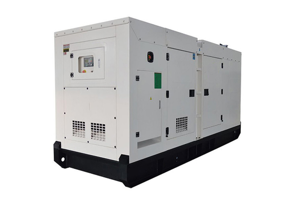 A basso rumore raffreddato ad acqua diesel silenzioso del generatore 320kW 400KVA di FPT di colore bianco