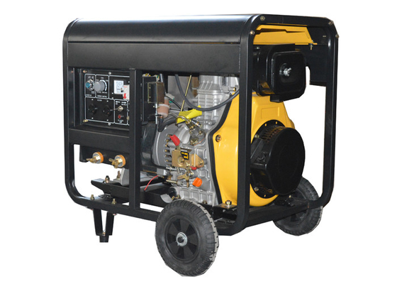 L'aria ha raffreddato 1 generatore di corrente diesel silenzioso del cilindro con il motore 186FAE