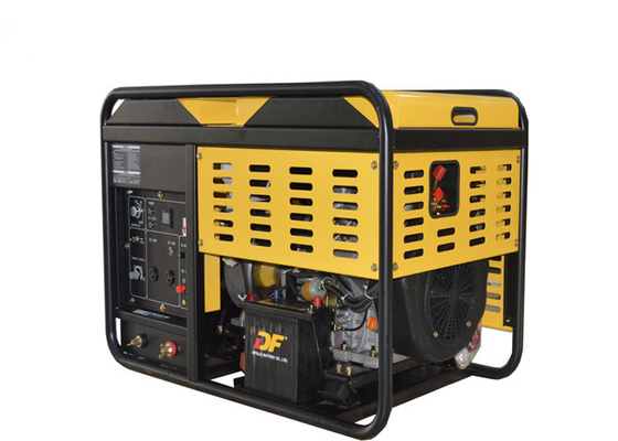 Ventili il generatore diesel raffreddato 2V88FAE della saldatura dei piccoli generatori portatili 300A
