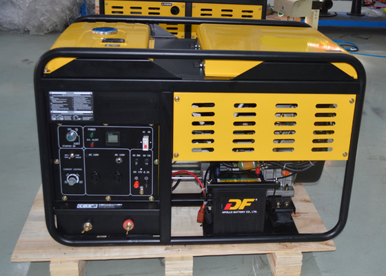 Ventili il generatore diesel raffreddato 2V88FAE della saldatura dei piccoli generatori portatili 300A