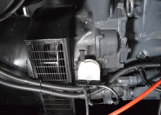 Gruppo elettrogeno diesel elettrico impermeabile dell'attrezzatura 30-330kw di FPT Mergency di marca dell'Italia in azione