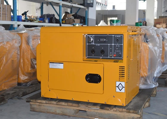 Piccolo generatore domestico portatile di uso del generatore diesel elettrico di inizio 7KW 7KVA