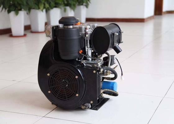 Genset diesel del cilindro raffreddato ad aria di 20HP 14KW 292F due da vendere Filippine