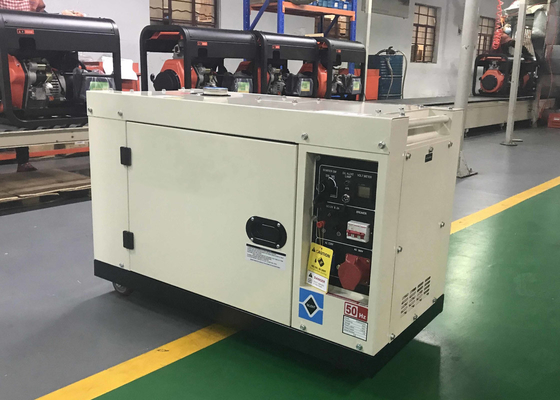 Piccoli generatori portatili silenziosi eccellenti con il generatore elettrico di inizio 6KVA