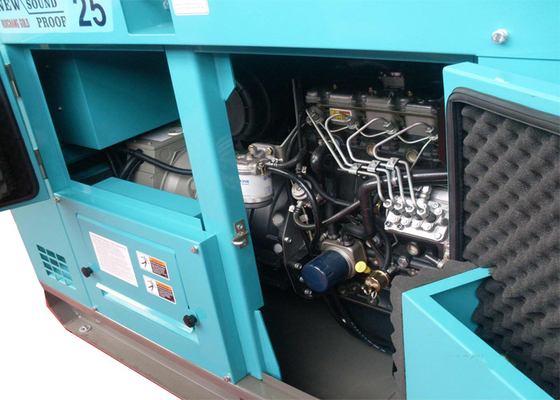 Gruppo elettrogeno diesel silenzioso eccellente del motore di Isuzu Delixi /ABB MCCB